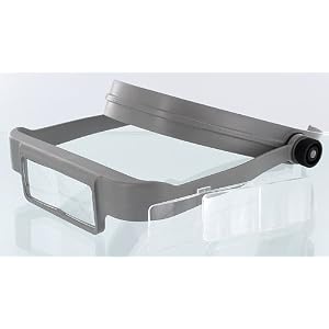 Donegan OSC GRAY OptiSIGHT Binocular Magnifying Visor by Donegan Optical