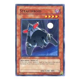YuGiOh GX Gladiator's Assault Single Card Stealthroid GLAS-EN015 Common