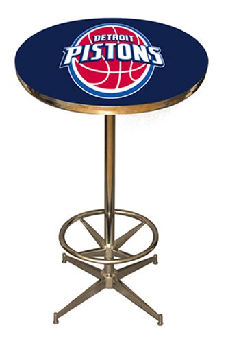 Imperial Detroit Pistons Licensed Pub Table