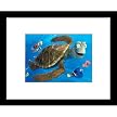 Surfing the Current Framed Lithograph - 12.25x15.25"