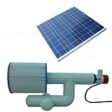 Natural Current Savior Bottom Feeder Pool/Spa Solar Pump and Filter System, 20-watt