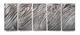 Modern art on metal wall decor by artist Vince Kovas