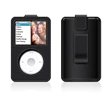 Belkin F8Z508tt Belkin Leather Sleeve with Belt Clip for 160GB iPod
Classic (Black)