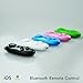 SUNNYPEAK Wireless Bluetooth Gamepad Remote Controller Compatible with 3D VR Glasses Google Cardboard Selfie Camera Shutter Wireless Mouse Music Player iPhone iPad Ebook Tablet PC TV (White)
