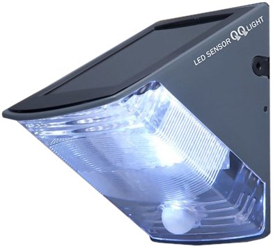 ソーラー充電式 LEDセンサーQQライト TU-500