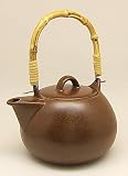 Forlife Bamboo Handle 4 Cups Teapot 32 Oz., Java