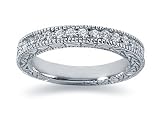 0.38 Diamond Wedding Band in Platinum