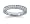 0.38 Diamond Wedding Band in Platinum