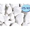 25 KG Carrara Zierkies weiss gewaschen K�rnung 26 - 40 mm
