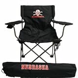 Nebraska Cornhuskers NCAA Ultimate Adult Tailgate Chair (Blackshirts)