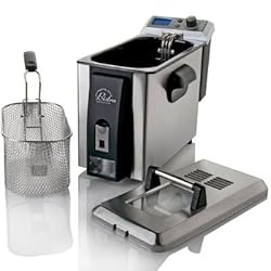 Wolfgang Puck 1800W 4-Liter Digital Deep Fryer w/Drain BDFR0060