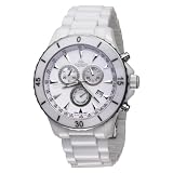 Oniss Paris Men's ON621-M WHT Ceramica Deluxe Swiss Chronograph Watch