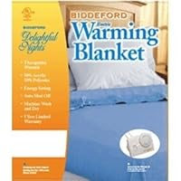 Biddeford heated electric blanket, Acrylic/Poly, QUEEN.