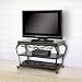 Apelton TV Stand in Navarre Gold and Antique Walnut