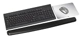 3M(TM) Wrist Rest, Antimicrobial, Gel, Extra Long for Keyboard and Mouse, Black