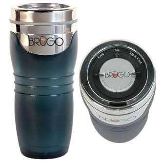 Brugo Travel Mug Dark Blue