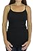 Belle donne -Women's Extra Long Cami Built in Shelf Bra Cotton Cami Activewear