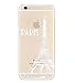 iPhone 6 Case, DECO FAIRY® Protective Case Bumper[Scratch-Resistant] [Perfect Fit] Translucent Silicone Clear Case Gel Cover for Apple iPhone 6 (Paris Eiffel Tower iPhone 6 4.7