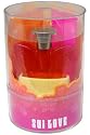 Love by Anna Sui Set-Eau de Toilette Spray 50ml Lotion 100ml, Shower Gel 100ml