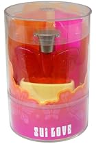 Love by Anna Sui Set-Eau de Toilette Spray 50ml Lotion 100ml, Shower Gel 100ml