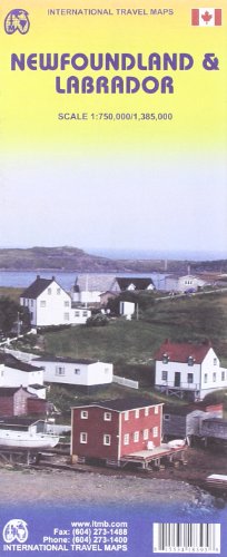 Newfoundland and Labrador 1:750,000 / 1:385,000- 2009***