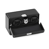 Scatola del Tempo Rotori 3RT OS Leather 3 Module Watch Winder