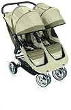 Baby Jogger City Mini Double Stroller, Black & Stone