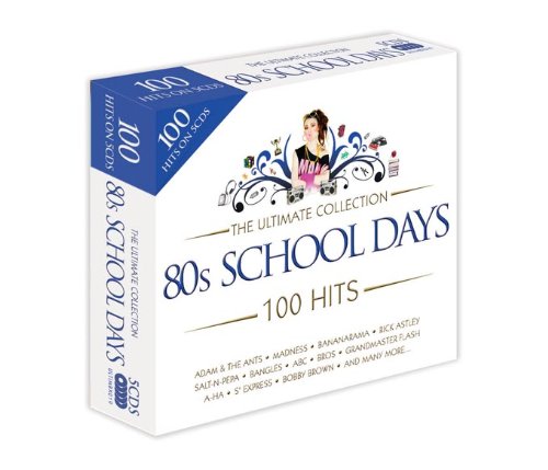 Various Artists 80s School Days: Ultimate Collection cd cover
