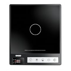 Unold 58215 Induktionskochplatte 8 Leistungsstufen / 1800 Watt / 6 Temperaturstufen von 60 - 240 Grad / Kochfeld 30 x 30 cm / Timer / �berhitzungsschutz