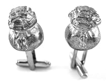 Monopoly Money Pot Bag Token Piece Cufflinks
