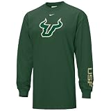 Nike South Florida Bulls Green Classic College Long Sleeve T-shirt