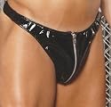 Elegant Moments ZIP UP VINYL THONG
