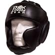 Piranha Gear Leather head guard w/ chin and cheek padding