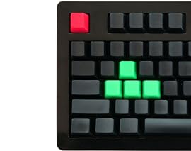 WASD Key Set Without Inscriptions
