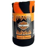 Harley Davidson HDLOGO fleece blanket throw