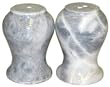 Cloudy Grey Marble Salt n & and Pepper Set
