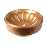 Scalloped Apron Copper Vessel Smoke Copper