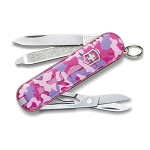 Victorinox Classic SD Pink Camo Design Swiss Army Knife