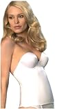 Felina Essentials Bustier Longline Bra 8804 (32d, White)