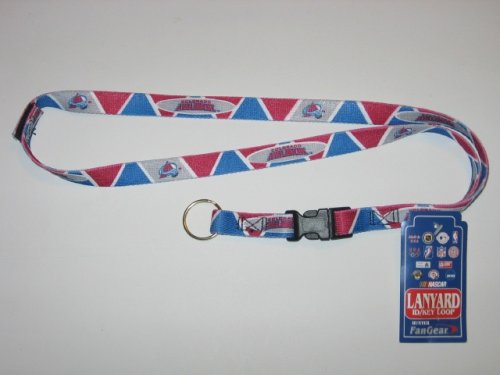 Buy COLORADO AVALANCHE Team Logo 24 LANYARD Velcro Key Chain by WeSellSports