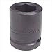 Stanley Proto J10075M 6 Point 1" Drive Impact Socket, 75 mm