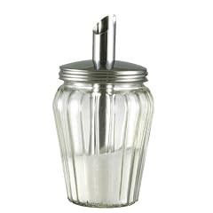Stoha Design 070156 Zuckerdosierer 280 ml Helly Glas -Edelstahl rostfrei - Korb
