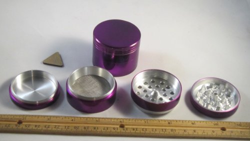 Four piece new style 2 1/4" herb, spice or tobacco pollen gr…