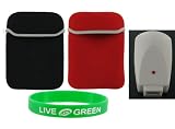 Non-OEM Amazon Kindle 2 Neoprene Sleeve Case with White USB Wall Charger