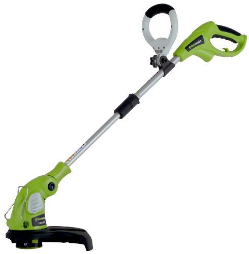 Greenworks 21052 15-Inch 5.5 Amp Electric String Trimmer/Edger With Pivoting Head & Telescoping Handle Greenworks 21052 15-Inch 5.5 Amp Electric String Trimmer/Edger With Pivoting Head & Telescoping Handle