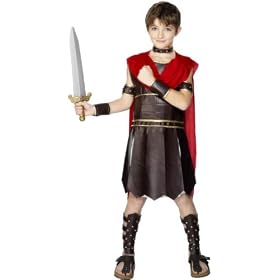 Gladiator Child Costume Size Large for age range 9-12 years