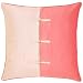 EXP Decorative Handmade Silky Pink Chinese Hand-knotted Ties Cushion Cover / Pillow Sham