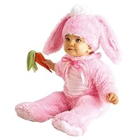 Rubie's Costume Co Baby-girls Infant Noah Ark Collection Precious Wabbit Costume, Pink, 6-12 Months