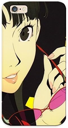 Freshmilk New Arrival Iphone 6 Case Closeup Video Games Glasses Persona Series Black Eyes Persona 4 Simple Faces Y Case Cover/ Perfect Design