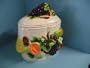 MIXED FRUIT Large 3-D Cookie Jar *NEW*